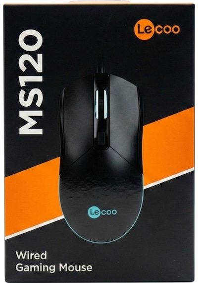 Lecoo Ms120 2400 Dpı Rgb Aydınlatmalı Kablolu Gaming  Mouse