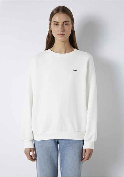 Mavi - Mavi Nakışlı Ekru Sweatshirt 1s10366-70057 Ekru