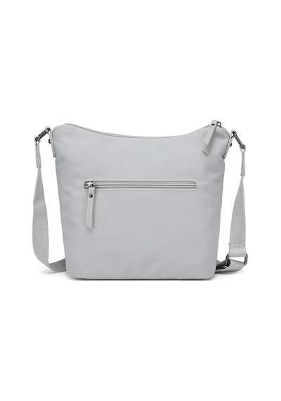 Smart Bags Twill Dimi Kumaş Postacı Kadın Çantası 3327 Gri