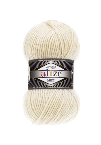 Alize Süperlana Midi 599 Fildişi