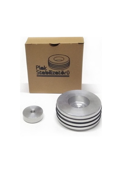 Plak Stabilizatörü + 7" Plak Adaptörü Gümüş
