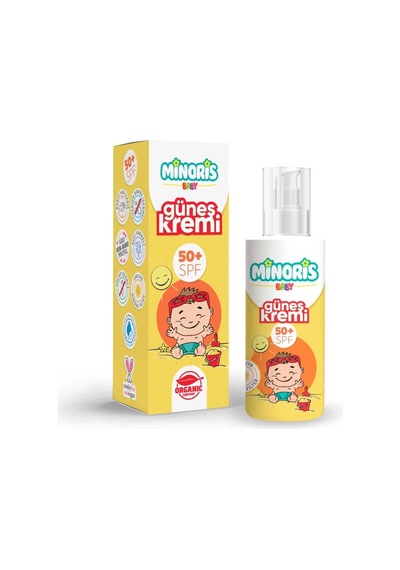 Baby Organik Güneş Kremi 50 Spf 150 Ml Açık