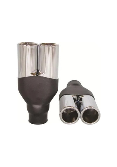 Krom Eksoz Ucu Çiftli Çap 48Cm-57Cm