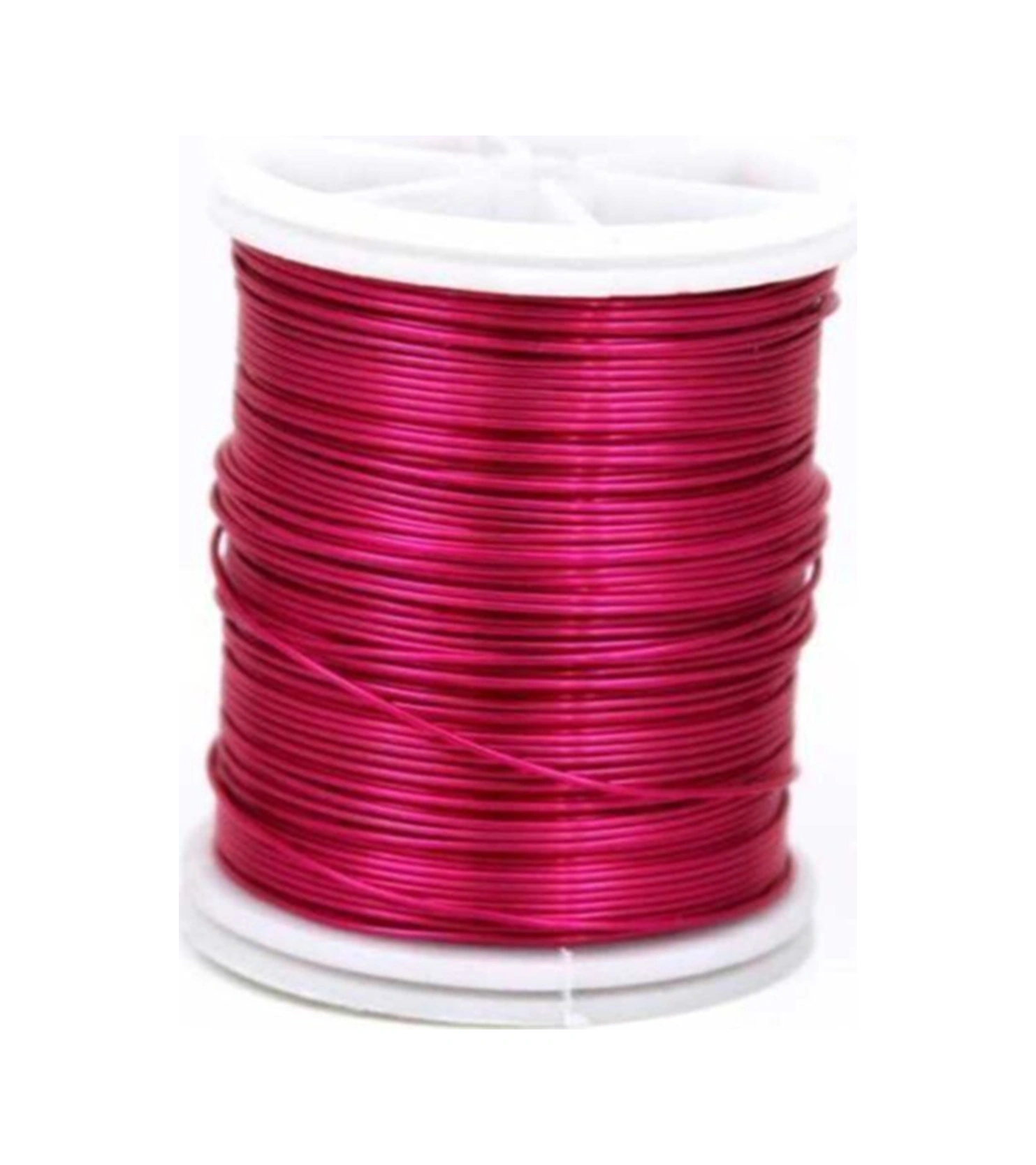 Bakır Çiçek Teli, Pembe Renk Kalınlık : 0.80 Mm