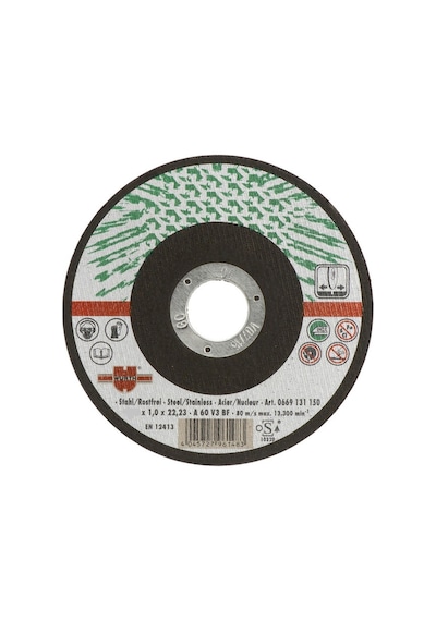 Würth İnox Metal Kesici Taş 230 Mm Krom Metal Kesici Taş