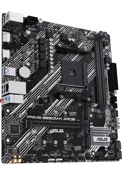 Asus Prime B550M-K ARGB 5100 MHz (OC) DDR4 Soket AM4 mATX Anakart