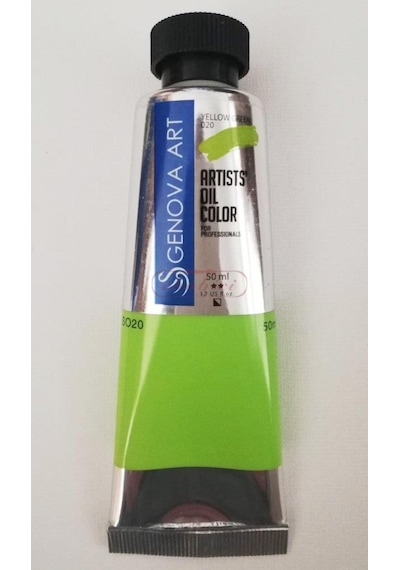 Cenova Art Profesyonel Yağlı Boya 020 Yellow Green 50 ML