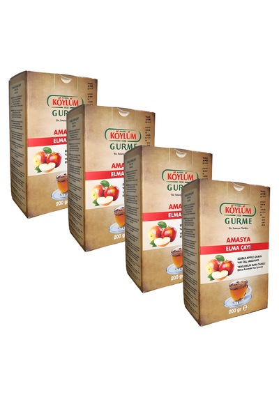 Köylüm Gurme Amasya Doğal Elma Çayı 200 Gr / 4 Adet