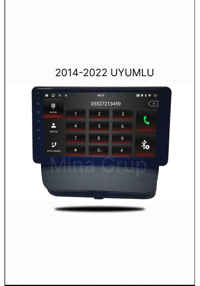 Snp Serisi Ford Courier Deluxe Trend Uyumlu 9" Multimedya Teyp 4-64 Gb Carplay + Kamera 2 Yıl li 9"