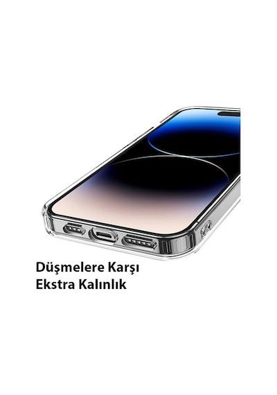 Hoco İphone 15 Pro Max Anti-fall Darbe Önleyici Airbag Manyetik Magsafe Silikon Kılıf- 5775