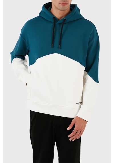 Armani Exchange Erkek Sweat 6rzmlb Zj4xz 21cn Lacivert-beyaz Beyaz