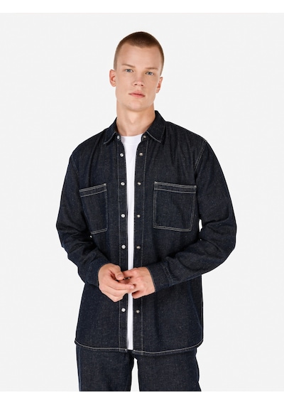 Colin's Colins Mavi Erkek Gömlek U.kol Cl1071150 Q1.v1 Dn43661 Denim Colin's Colins Mavi Erkek Gömlek U.kol Cl1071150 Q1.v1 Dn43661 Denim