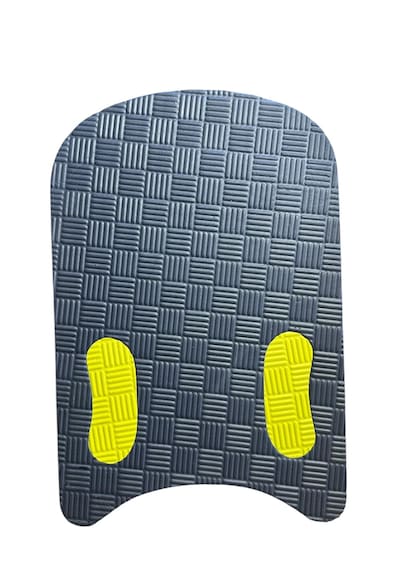 AFFECTİONE Çocuklar Ve Yetişkinler Için Yüzme Tahtası Büyük Boy Sarı-lacivert 46x31x2,6 Sarı - Lacivert