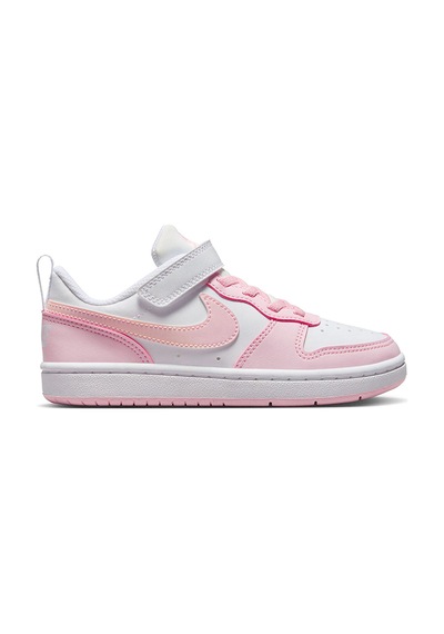 Nike Court Borough Low Recraft Ps Beyaz & Pembe Çocuk Sneaker & Günlük Spor Ayakkabı