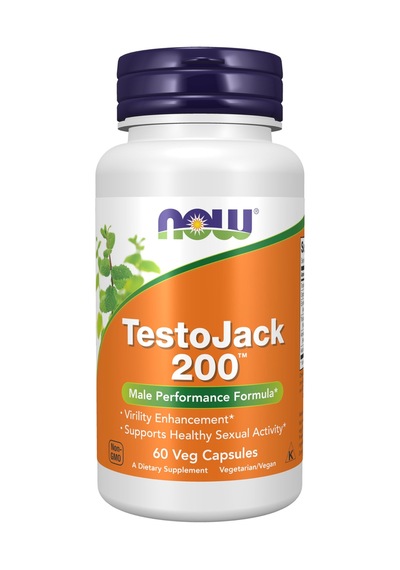 Now Testojack Tongkat + Maca + Tribulus + American Ginseng 200