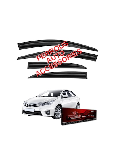 Toyota Corolla Ferrous Cam Rüzgarlığı 4lü 2013 2018
