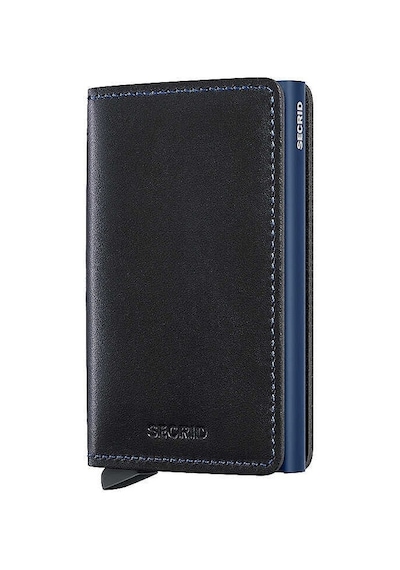 Secrid Slimwallet Original Kartlık Cüzdan, Siyah-lacivert Çok Renkli