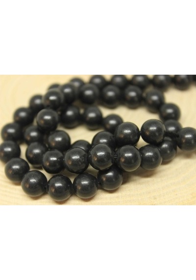 Shungite (Şungit) Taşı Dizi 8Mm