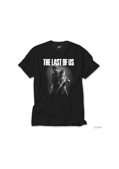 The Last Of Us Siyah Tişört Siyah