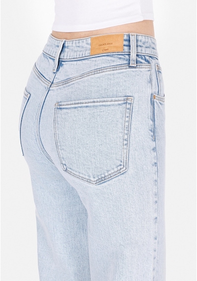 Colin's Colins Straight Fit Yüksel Bel Düz Paça Kadın İndigo Jean Pantolon Cl1073820 Q1.v1 Dn44145 Denim