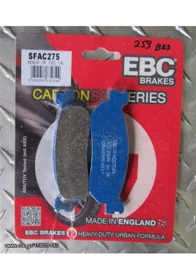 Ebc Sfac275 Xmax 10-13 Xcıty 07-14 Karbon Arka Balata