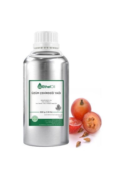 Etheloil Üzüm Çekirdeği Sabit Yağı 500 G