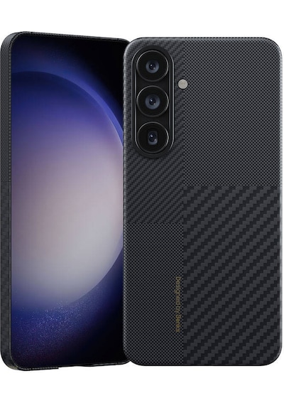 Galaxy S24 Plus Uyumlu Kılıf Magsafe Şarj Özellikli Karbon Fiber Benks Montage Armorair Kevlar Kapak