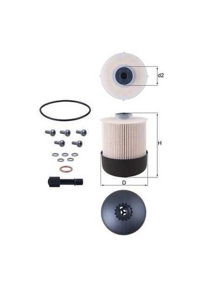 Esse Oto - Clio Iv/captur/logan/sandero/415 Mazot Filtresi Eleman 12- Mhl Kx 338/26d 164039594r