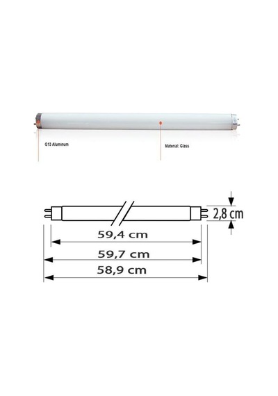 Master Tl-d 18w Snow Whıte Floresan Ampul