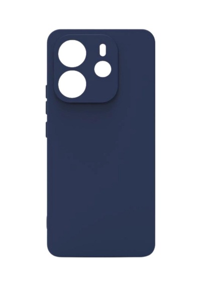 Xiaomi Redmi Note 14 4g Kılıf Kamera Korumalı Silikon Rubber Arka Kapak Lacivert
