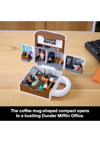 Ve The Office Mini Oyun Seti, 6 Karakter Figürü Ve 9 Aksesuar, Koleksiyona Uygun Partnership Oy Standart