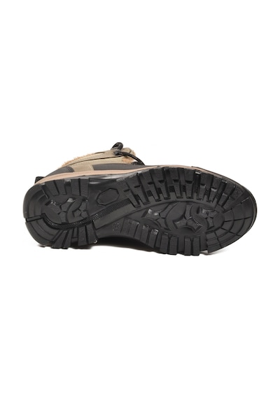 Bej İçi Kürklü Soğuğa Dirençli Kaymaz Taban Unisex Outdoor Bot 980 G Bej