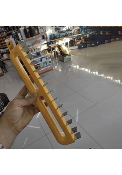 Dekor 117 Alçı Sistre 35 Cm Paslanmaz Çelik