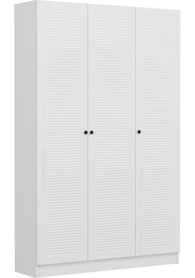 Minar Kale 210 Cm 3 Kapaklı 1b Raf Portmanto Byz Mbr Panjur Byz