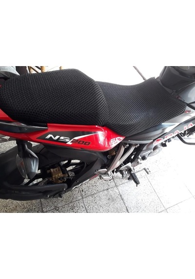 Motorsiklet Sele Kilifi 3D Çift Katli Fileli Pulsar Rs / Ns 200 522382260