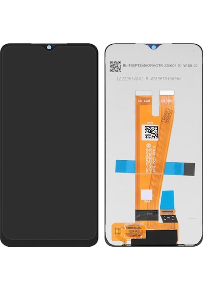 Samsung Uyumlu Galaxy A04 Yüksek Kalite Lcd Dokunmatik Ekran Ld-01 Siyah