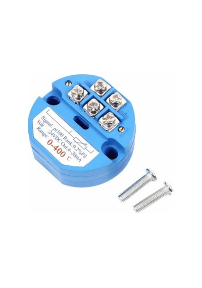 Pt100 Sıcaklık Sensörü 4-20ma Sinyal Dönüştürücü Modülü -400 C +400 C Rtd Transmitter 24v Dc