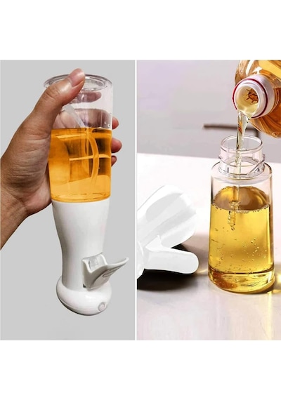 Yeni Nesil Airfryer Sprey Yağdanlık 220ml Kolay Kullanımlı Yağdanlık Zeytinyağı Ve Yağ Püskürtücü Siyah Çok Renkli