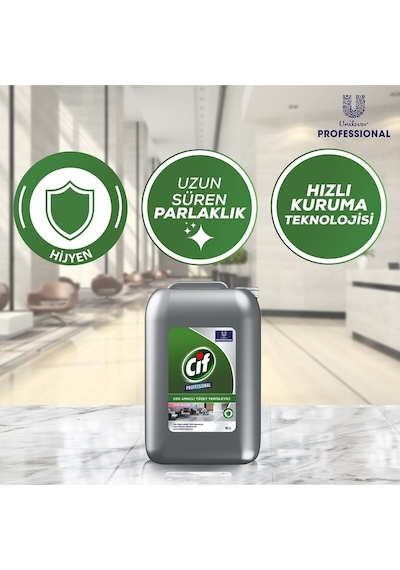 Cif Profesyonel Genel Yüzey Temizleyici Çok Amaçlı Genel Yüzey Temizleyici 10L