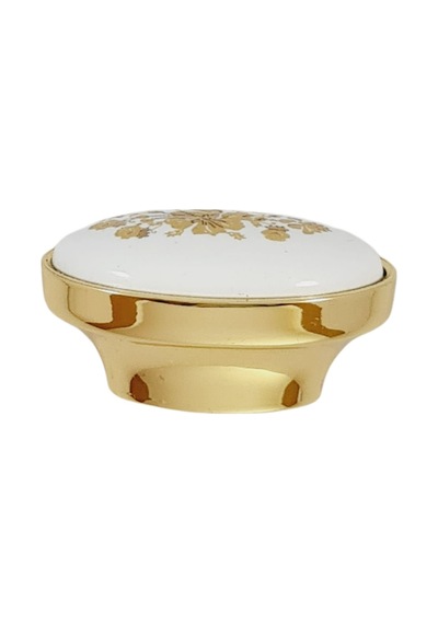GUISTI Gold Desenli 32 mm Düğme Kulp ( 5 ADET )