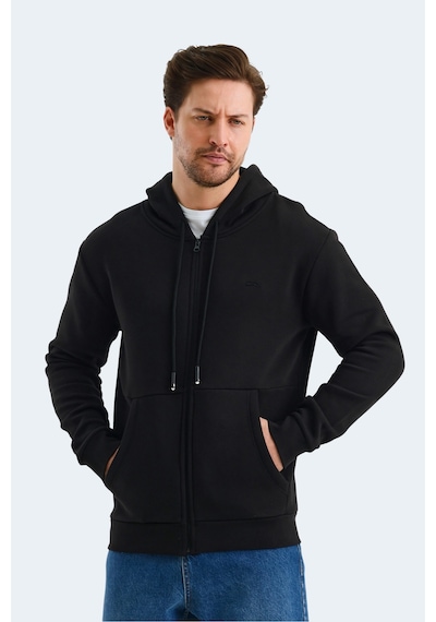 Slazenger Vonda 2 Li Set Erkek Sweatshırt Siyah - Petrol