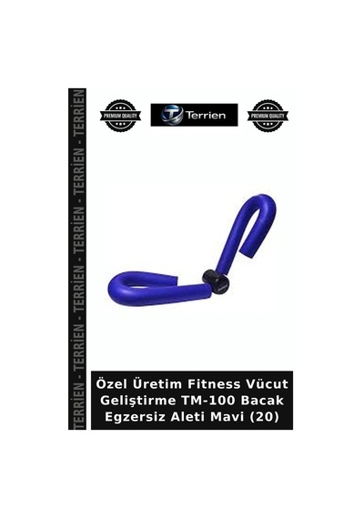 Özel Üretim Fitness Vücut Geliştirme Tm-100 Bacak Egzersiz Aleti Mavi 20