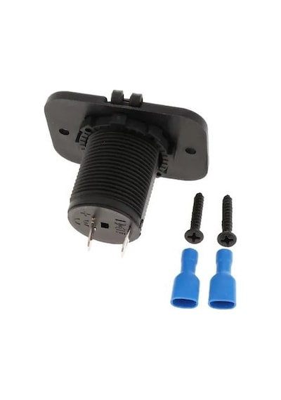 Oto Çakmak Fiş Çakmaklık Dişi Pano Tip 30Mm Şase Monteli 10 Adet N11.171