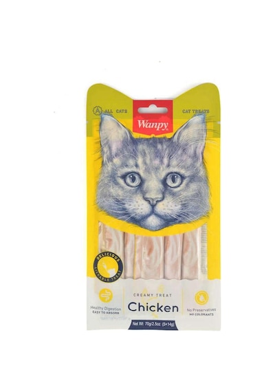 Tavuk 5x14 Gr Sıvı Ödül 5x14 Gr Likit Kedi Ödülü