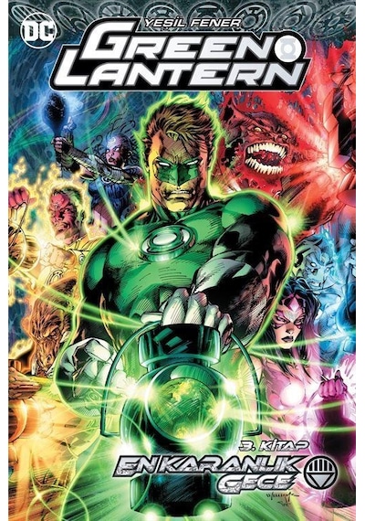 Green Lantern12 En Karanlık Gece 3 Kitap - Geoff Johns - Arka Bahçe Yayıncılık