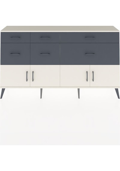 Arges Konsol Tek Raflı 6 Çekmeceli 4 Kapaklı 176x30x99 Aytaşı-aytaşı/antrasit Aytası/antrasıt - Aytası Arges Konsol Tek Raflı 6 Çekmeceli 4 Kapaklı 176x30x99 Aytaşı-aytaşı/antrasit Aytası/antrasıt - Aytası