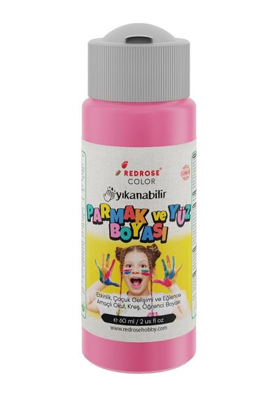 Pembe Parmak Boyası 60 Ml