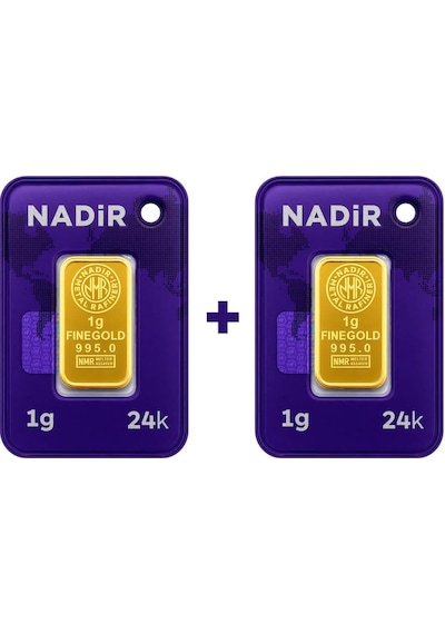 Nadir Gold 24 Ayar 2 Gram Külçe Altın