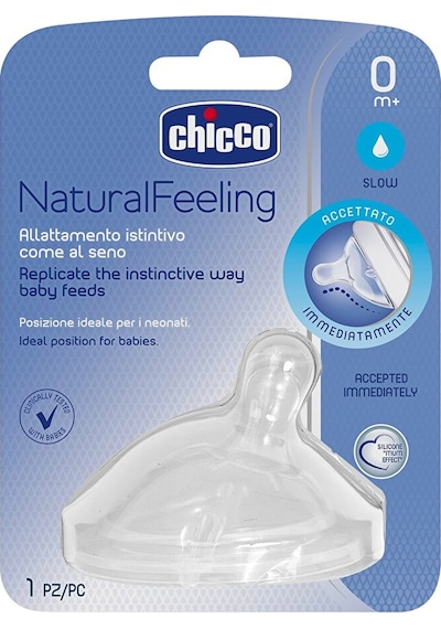 Natural Feeling Silikon Biberon Emziği Tekli 0 Ay+ Normal Akış 3 Adet
