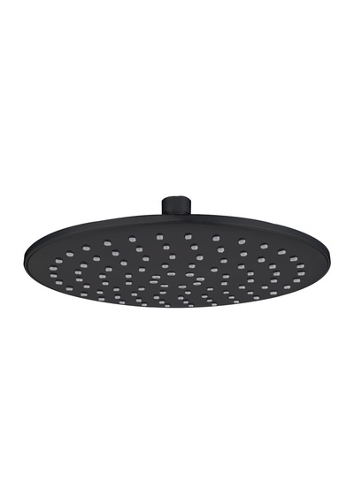 Fause Tepe Duş Başlığı Oval Ø23 Cm Siyah Ktd121-b Siyah